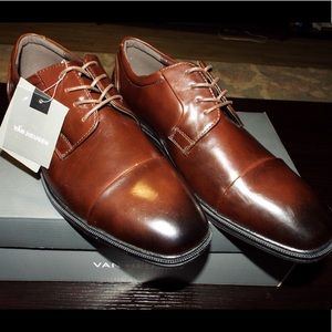 Brown men’s dress shoe